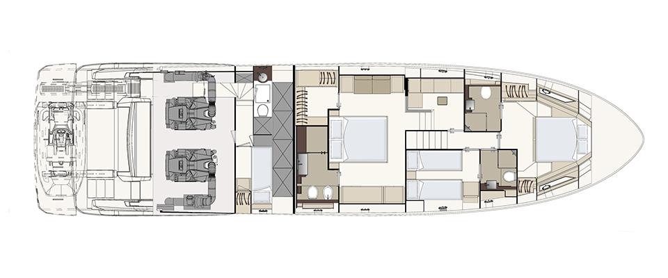 2021 FERRETTI YACHTS 670 
